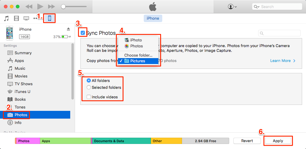 Download Pictures Onto Mac Without Iphoto
